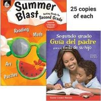 Getting Students and Parents Ready for Second Grade (Spanish), Set of 25