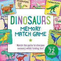 Dinosaurs Memory Match Game (Set of 72 Cards)