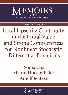 Local Lipschitz Continuity in the Initial Value and Strong Completeness for Nonlinear Stochastic Differential Equations