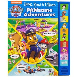 Nickelodeon PAW Patrol: PAWsome Adventures Look, Find & Listen Sound Book