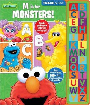 Trace & Say Sesame Street M Is For Monsters