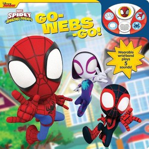 Disney Junior Marvel Spidey and His Amazing Friends: Go-Webs-Go! Sound Book and Wristband