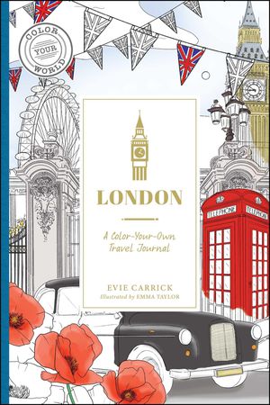 London : A Color-Your-Own Travel Journal 