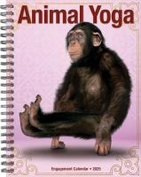 Animal Yoga 2025 6.5 X 8.5 Engagement Calendar
