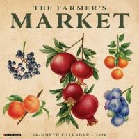 Farmer's Market 2025 12 X 12 Wall Calendar