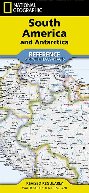 Zuid-Amerika & Antarctica + vlaggen + info  