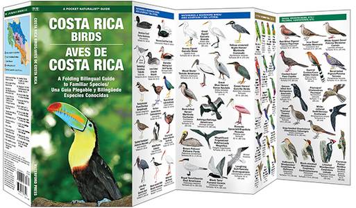 Costa rica birds map 
