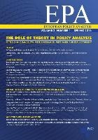 The Role of Theory in Policy Analysis