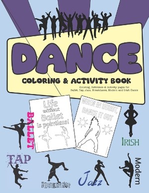Dance Coloring & Activity Book