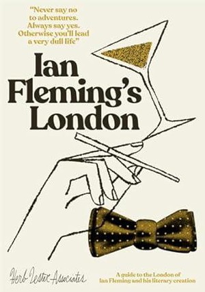 Ian fleming's london - map 