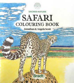 Sacred nature safari colouring book  