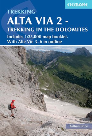 Cicerone Alta Via 2 - Trekking in the Dolomites 