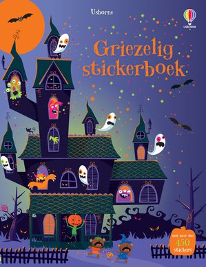 Griezelig stickerboek 