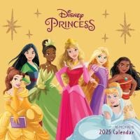 Disney Princess 2025 Square Calendar
