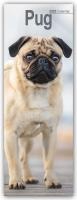 Pug Slim Calendar 2025 Dog Breed Slimline Calendar - 12 Month
