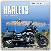 Harleys - Harley Davidson 2025 - 16-Monatskalender