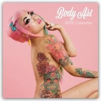 Body Art - Körperkunst - Tattoo-Kunst 2025 - 16-Monatskalender