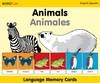 Wordplay Language Memory Cards-Animals (English-Spanish)
