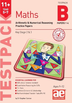 11+ Maths Year 5-7 Testpack B Practice Papers 1-4