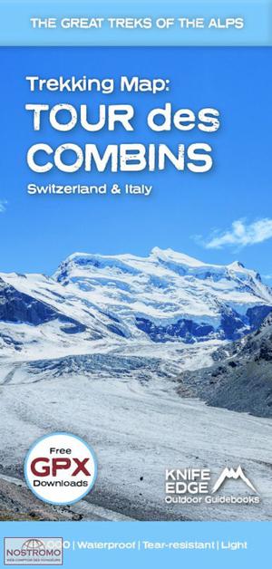 Tour des combins trekking map  