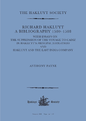 Richard Hakluyt: A Bibliography 1580–1588