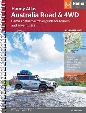 Australië Road & 4WD handy atlas B5 spir.  