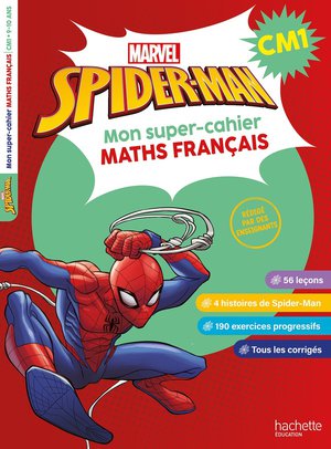Spiderman ; Cm1 ; Mon Super-cahier De Maths Et Francais 