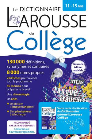 Le Dictionnaire Larousse Du College Bimedia 