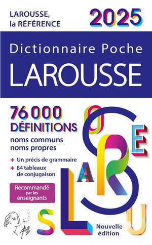 Dictionnaire Poche Larousse (edition 2025) 