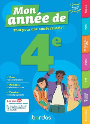 Mon Annee De : 4e ; Toutes Les Matieres (edition 2024) 