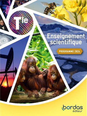 Enseignement Scientifique ; Terminale ; Manuel De L'eleve (edition 2024) 