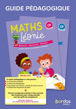 Les Maths Avec Leonie : Cp ; Guide Pedagogique (edition 2024) 