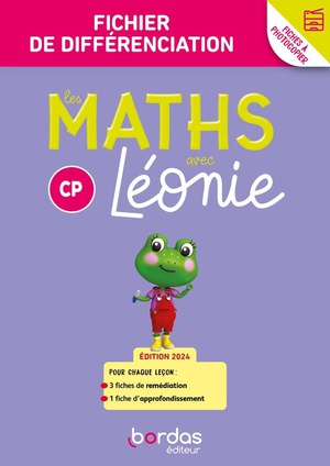 Les Maths Avec Leonie : Cp ; Fichier De Differenciation A Photocopier (edition 2024) 