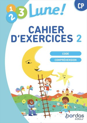 1, 2, 3 Lune ! : Methode De Lecture ; Cp ; Cahier D'exercices N2 (edition 2024) 