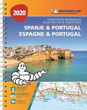Spanje & Portugal atlas sp. a4 2020