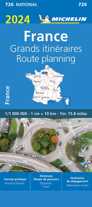 Frankrijk Route Planning 2024 726 