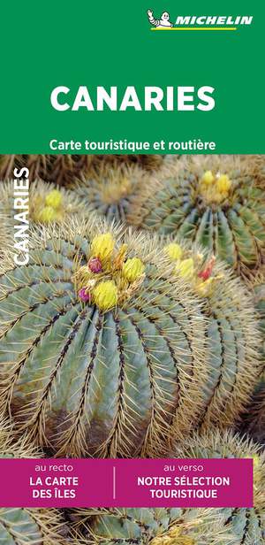 Canaries : Carte Touristique Et Routiere (edition 2024) 
