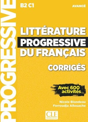 Litterature Progressive Du Francais ; Fle ; B2 C1 ; Avance (edition 2019) 