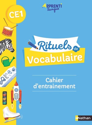 Apprentilangue : Rituels De Vocabulaire : Ce1 : Cahier D'entrainement 