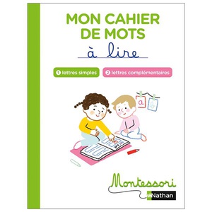 Mon Cahier De Mots A Lire : Lettres Simples Et Complementaires (edition 2022) 