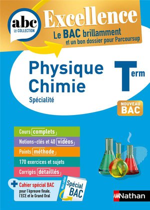 Abc Du Bac Excellence : Physique-chimie ; Terminale (edition 2023) 