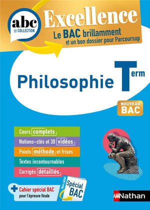 Abc Du Bac Excellence : Philosophie ; Terminale (edition 2023) 
