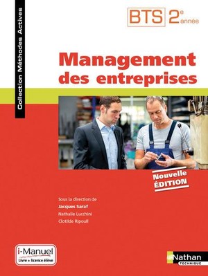 Management Des Entreprises ; Bts 2eme Annee ; Livre Et Licence De L'eleve (edition 2017) 