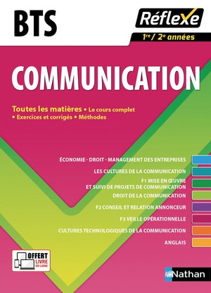 Reflexe Bts Tome 14 : Communication ; Toutes Les Matieres ; 1re ; 2e Annees (edition 2017) 