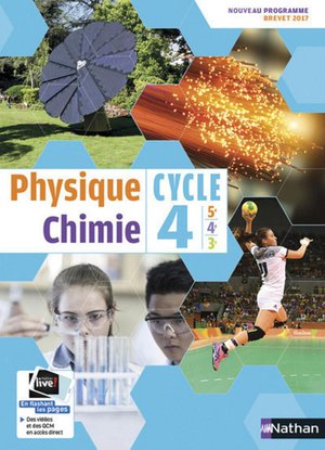 Physique-chimie ; Cycle 4 ; Manuel De L'eleve ; Grand Format (edition 2017) 