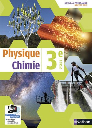 Physique-chimie ; 3e ; Manuel De L'eleve (edition 2017) 