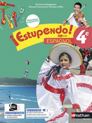 Estupendo : Espagnol ; 4e ; Manuel De L'eleve (edition 2017) 