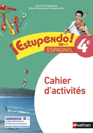 Estupendo : Espagnol ; 4e ; A1+ ; A2 ; Cahier D'activites (edition 2017) 