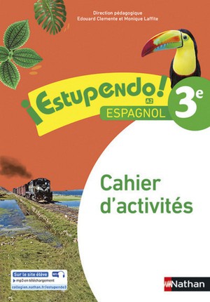 Estupendo : Espagnol ; 3e ; Cahier D'activites (edition 2017) 