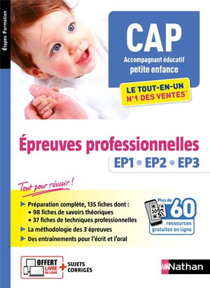 Cap Aepe ; Epreuves Professionnelles Ep1, Ep2, Ep3 ; Le Tout-en-un (edition 2023/2024) 